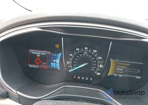 2016 Ford Fusion Se из США, поврежденный, VIN 3FA6P0T92GR348737